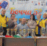 Михаил Четвертаков за столом с призами - Дзержинское время