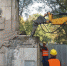 2018 год. Варшава. Демонтаж памятника Благодарности Красной армии. Скульптурная композиция установлена на месте братской могилы 26 советских солдат в 1946 году. Фото: РИА новости, Алексей Букчин - Репортер и время
